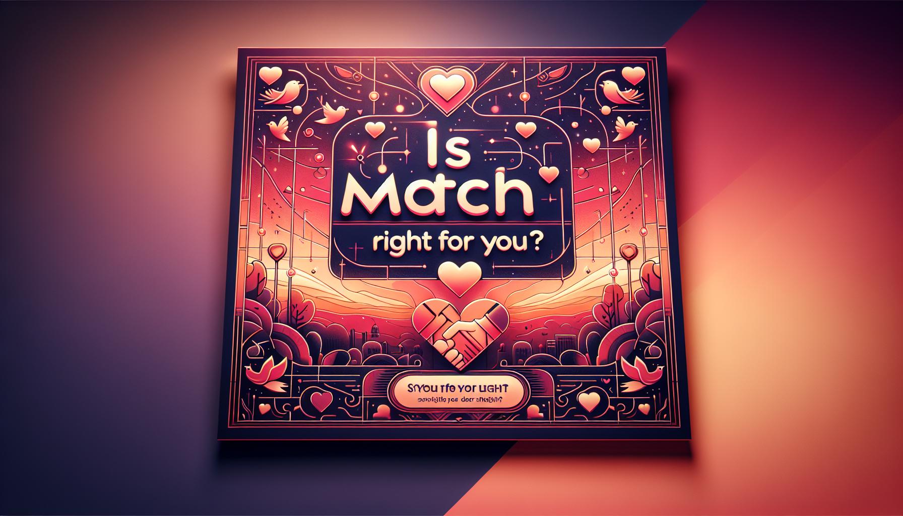 Is Match Right for You?